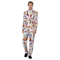 Miniatyrbild 1 av 4: Smiffys Herr Groovy Kostymset XL Flerfärgad Multicoloured XL