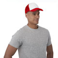 Miniatyrbild 3 av 3: Bullet Trucker 5 Panel Cap One Size Röd/Vit Red/White One Size