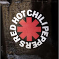 Miniatyrbild 2 av 2: Red Hot Chilli Peppers Klassisk Asterisk Ekologisk Tote Bag O Black One Size