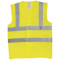 Miniatyrbild 1 av 2: Yoko Flamskyddad Hi-Vis Ärmlös Väst 3XL Gul Yellow 3XL