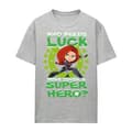 Black Widow Dam/Kvinnor Lucky Superhjälte Heather St Patricks Athletic L