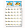 Miniatyrbild 5 av 6: Animal Crossing Logo Påslakan Set Enkelsäng Flerfärgad Multicoloured Single