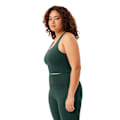 Miniatyrbild 3 av 3: Girlfriend Collective Dam/Kvinnor Paloma Racerback BH XL Mos Moss XL