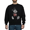 Miniatyrbild 2 av 5: Mickey Mouse Unisex Vuxen Promenad Sweatshirt M Svart Black M