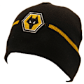 Miniatyrbild 1 av 2: Wolverhampton Wanderers FC Beanie, One Size, Svart/Gul Black/Yellow One Size