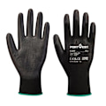 Miniatyrbild 1 av 2: Portwest A120 PU Palm Grip Handskar M Svart Black M