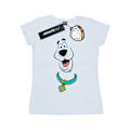 Miniatyrbild 1 av 3: Scooby Doo Dam/Kvinnor Stor Ansikte Bomull T-Shirt S Vit White S