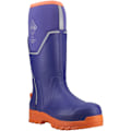 Miniatyrbild 1 av 2: Muck Boots Unisex Vuxen Grit Gummistövlar 9 UK Blå/Orange Blue/Orange 9 UK