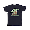 Miniatyrbild 1 av 3: Star Wars Pojkar The Mandalorian Grogu Snacks Meme T-Shirt 9-11 Y Navy Blue 9-11 Years