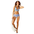 Miniatyrbild 6 av 6: Regatta Paloma Abstract Floral Bikini Top för damer/kvinnor 8 UK Blå Blue 8 UK