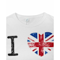 Miniatyrbild 2 av 3: Womens/Ladies I Love London T-Shirt XXL Vit White XXL