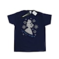 Miniatyrbild 1 av 5: Disney Princess Belle Vinter Silhouette T-shirt L Marinblå Navy Blue L