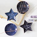 Miniatyrbild 3 av 3: Something Different Constellation Keramik Prydnadsfat En Storlek Purple/Gold One Size