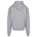 Miniatyrbild 2 av 4: Bygg ditt varumärke Herr Ultra Heavyweight Full Zip Hoodie XXL Hea Heather Grey XXL