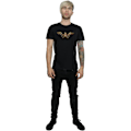 Miniatyrbild 3 av 6: Wonder Woman T-shirt i bomull för män, S, svart Black S