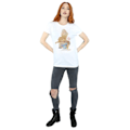 Miniatyrbild 4 av 5: Disney Princess Womens/Ladies Belle Filled Silhouette Cotton Bo White XXL