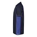Miniatyrbild 2 av 2: Finden & Hales Herr Piped Performance Sports Polo Shirt 3XL Nav Navy/Royal Blue 3XL