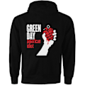 Miniatyrbild 2 av 2: Green Day Dam/Damer Amerikansk Idiot Ryggtryck Full Zip Hood Black L
