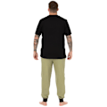 Miniatyrbild 2 av 6: Star Wars: The Mandalorian Herr Snack Time Lång Pyjamas Set S Bl Black/Green S