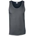 Miniatyrbild 1 av 4: Gildan Herr Softstyle Enkelt Tanktop XL Kolgrå Charcoal XL