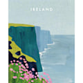 Miniatyrbild 1 av 2: Henry Rivers Irland Cliffs Of Moher Canvas Print 50cm x 40cm M Multicoloured 50cm x 40cm