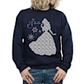 Miniatyrbild 3 av 5: Disney Princess Mens Belle Jul Silhouette Sweatshirt XXL Navy Blue XXL