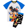 Miniatyrbild 1 av 6: Dragon Ball Z Pojkpyjamas Goku 7-8 år Grå/Blå Grey/Blue 7-8 Years