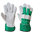 Miniatyrbild 1 av 2: Portwest Unisex Vuxen A220 Premium Krom Läder Rigger Handskar Green 3XL
