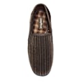 Miniatyrbild 5 av 6: Goodyear herr Calder Pinstripe tofflor 8 UK brun Brown 8 UK
