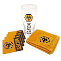 Miniatyrbild 1 av 2: Wolverhampton Wanderers FC Crest Bar Set (6-pack) One Size Y Yellow/Black One Size