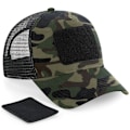 Miniatyrbild 1 av 3: Beechfield Patch Snapback Trucker Cap One Size Jungle Camo Jungle Camo One Size