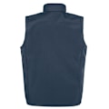 Miniatyrbild 2 av 2: Result Äkta Återvunnen Herr Softshell Tryckbar Väst XL Navy XL