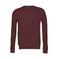 Miniatyrbild 1 av 2: Bella + Canvas Unisex Vuxen Fleece Drop Shoulder Sweatshirt XXL Maroon XXL