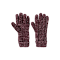 Miniatyrbild 4 av 4: Mountain Warehouse Dam/Damer Thinsulate Cable Knit Vinterhandskar Burgundy One Size