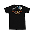 Miniatyrbild 1 av 5: Wonder Woman Girls Logo Bomull T-shirt 12-13 År Svart Black 12-13 Years