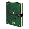 Miniatyrbild 5 av 5: The Legend Of Zelda Medallion A5 Notebook A5 Grön Green A5
