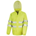Miniatyrbild 3 av 5: SAFE-GUARD av Result Unisex Vuxen Vattentät Hi-Vis Overall 4XL Fluro Gul Fluro Yellow 4XL