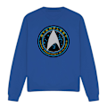 Miniatyrbild 1 av 5: Star Trek Beyond Unisex Vuxen Starfleet Patch Sweatshirt L Royalblå Royal Blue L
