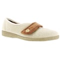 Miniatyrbild 1 av 2: Mirak Andrea Touch Fastening Toffel / Damtofflor / Dam Beige 9 UK