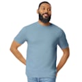Miniatyrbild 1 av 2: Gildan Herr T-shirt med Kort Ärm Soft-Style 3XL Stenblå Stone Blue 3XL