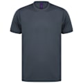 Miniatyrbild 1 av 6: Henbury HiCool Performance T-shirt XXL Charcoal för män Charcoal XXL