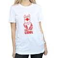 Miniatyrbild 3 av 5: Scooby Doo Dam/Damer Crazy Cool Bomull Boyfriend T-Shirt XX White XXL