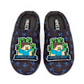 Miniatyrbild 1 av 4: Minecraft Pojkar Creeper Tofflor 3 UK Marinblå Navy Blue 3 UK