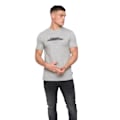 Miniatyrbild 3 av 3: French Connection Herrarnas Dubbla Logotyp T-shirt L Ljusgrå/Marin Light Grey/Marine L