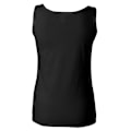 Miniatyrbild 3 av 4: Gildan Dam Soft Style Tank Top Vest M Svart Black M