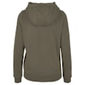 Miniatyrbild 2 av 6: Bygg ditt varumärke Dam/Dam Basic Hoodie M Olive Olive M
