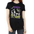 Miniatyrbild 3 av 5: Disney Dam/Damer Toy Story Comic Cover Bomull Boyfriend T-Shirt XXL Svart Black XXL