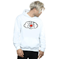Miniatyrbild 2 av 3: Disney Herr Mickey Mouse Hjärthänder Hoodie L Vit White L