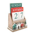 Miniatyrbild 1 av 2: Something Different Julkalender Trähus En Storlek Mult Multicoloured One Size