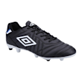Miniatyrbild 4 av 4: Umbro Speciali Liga Läderfotbollsskor för Herr 13 UK Svart/Vit Black/White 13 UK